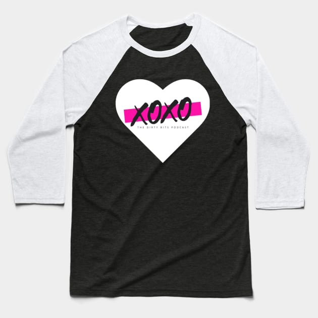 XOXO Baseball T-Shirt by DirtyBits